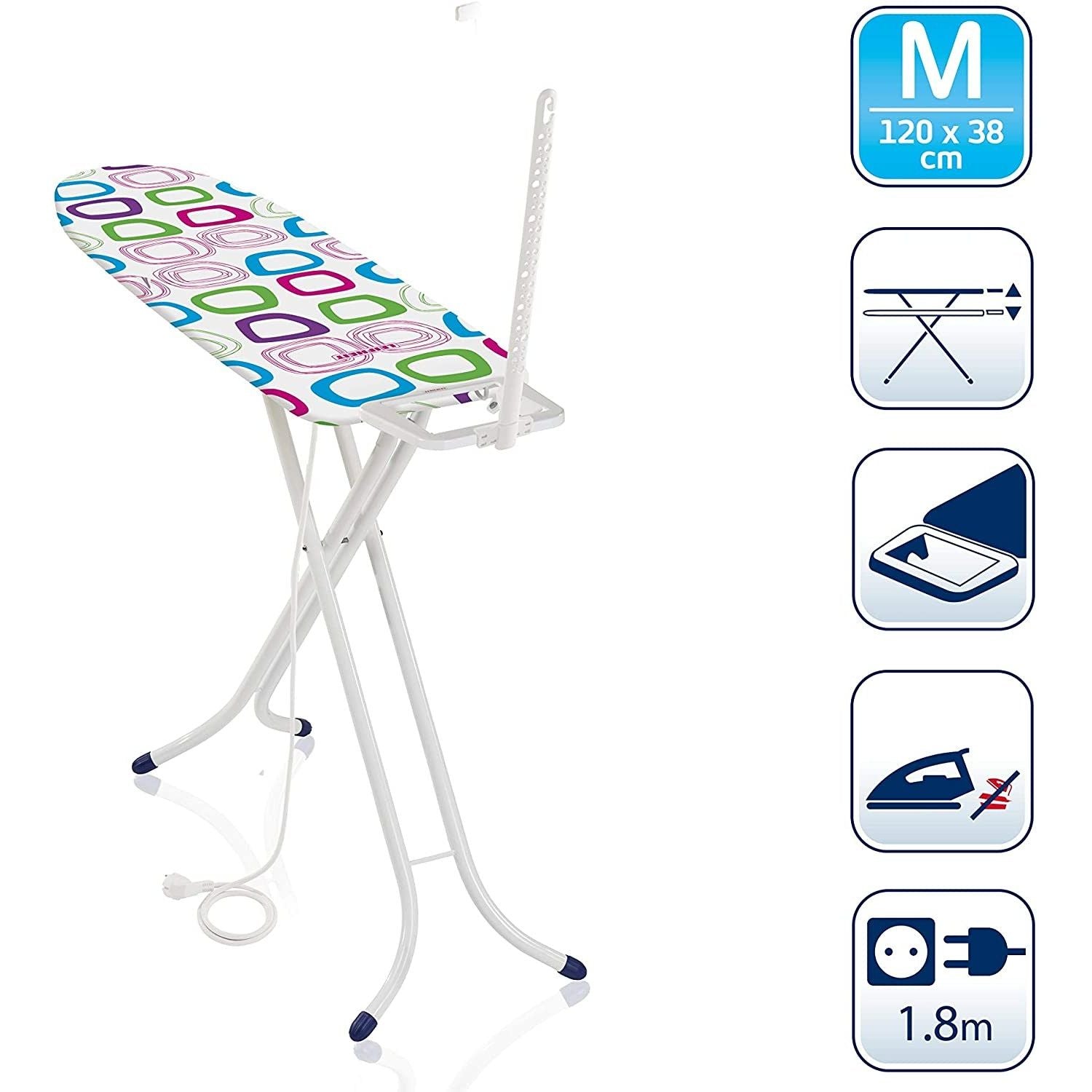 Leifheit Classic M Compact Plus Asse da Stiro