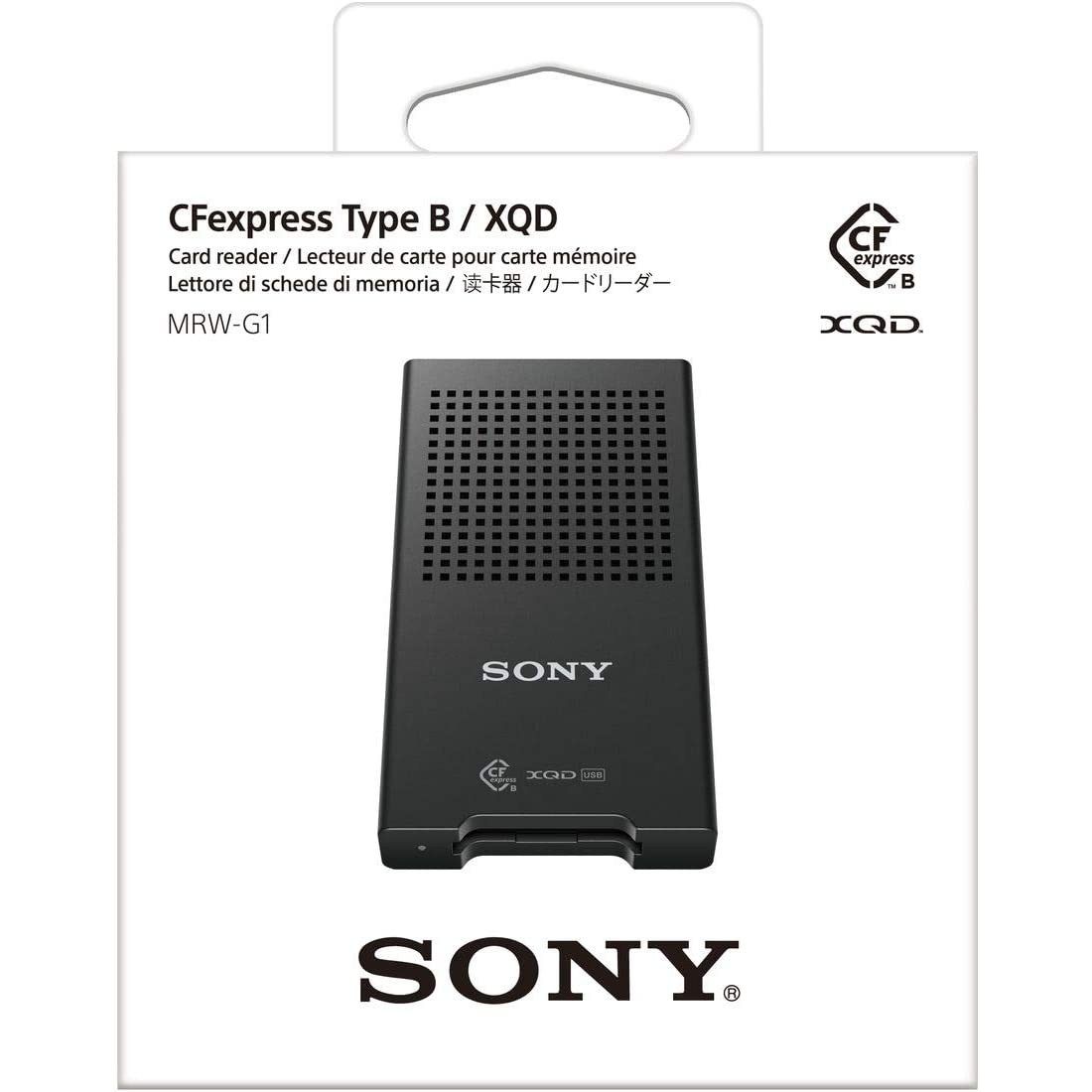 Sony MRW-G1 LETTORE CF EXPRESS TYPE B/XQD USB 3.1 SERIE G/M GARANZIA UFFICIALE ITALIA 2 ANNI