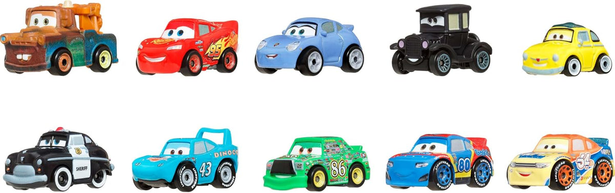 Mattel CARS - Set 10 Mini Racers