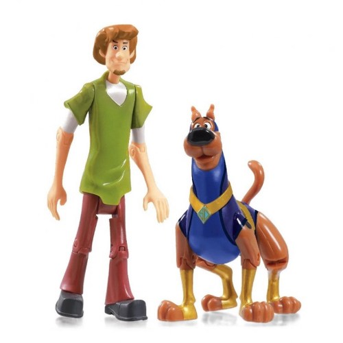 Scoob! Action Figure 2 Personaggi Scooby Doo, Assortito