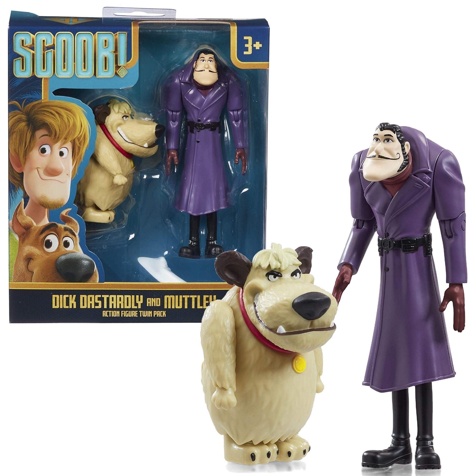 Scoob! Action Figure 2 Personaggi Scooby Doo, Assortito