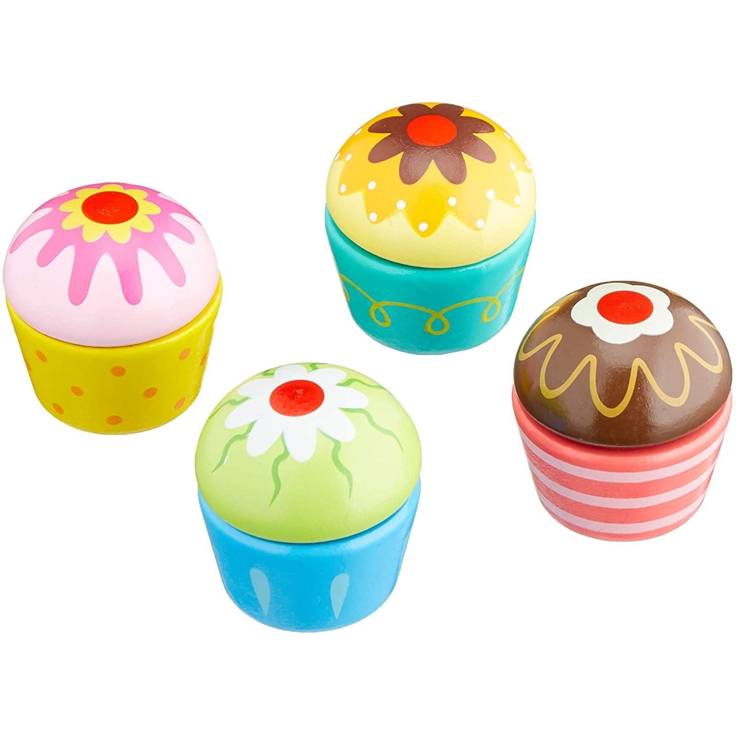 Viga Toys Cupcake Dolci in Legno