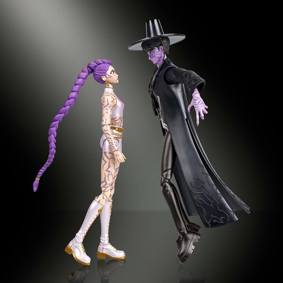 KPop Demon Hunters - Rumi e Jinu 2 Pack