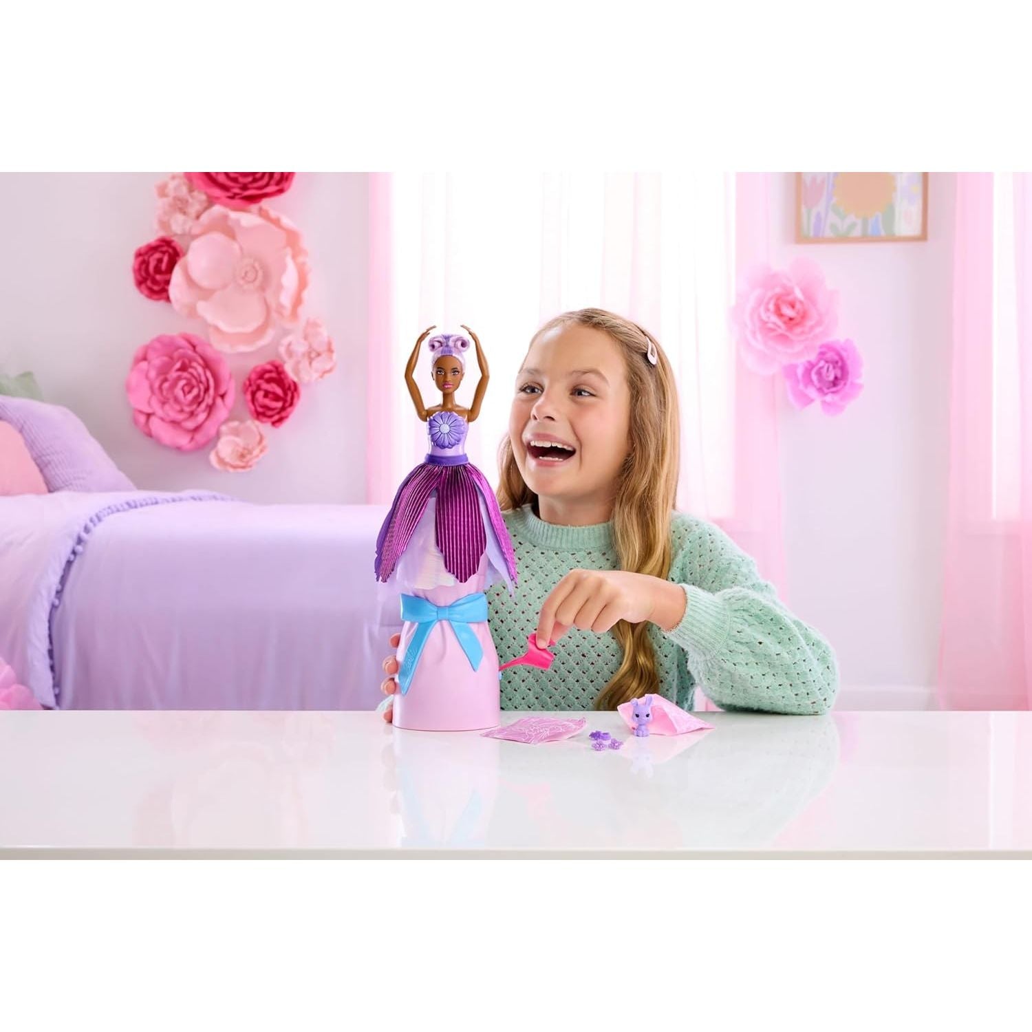 Barbie Petal Pop Margherita Viola
