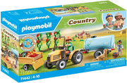 Playmobil - 71442 - Country - Trattore con rimorchio e cisterna