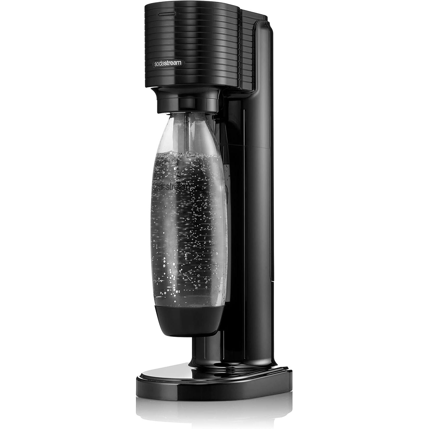 SodaStream Gaia Nero – Gasatore acqua con Quick Connect + 2 Bottiglie 1L e 0,5L e CO₂ 425g