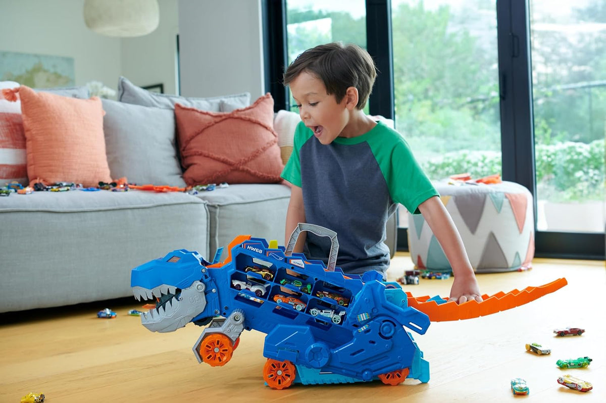 Hot Wheels Mega Dino Trasportatore