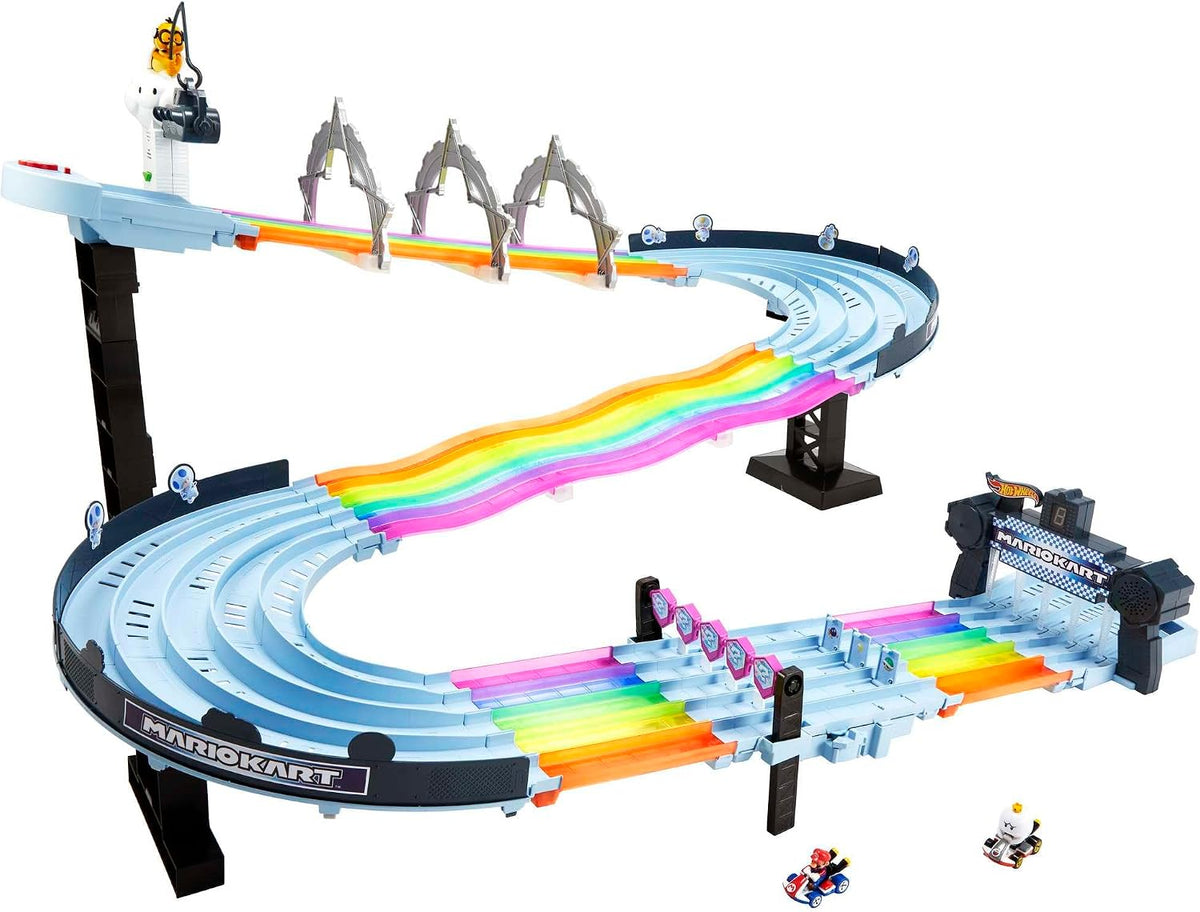 Hot Wheels Mario Kart Rainbow Road