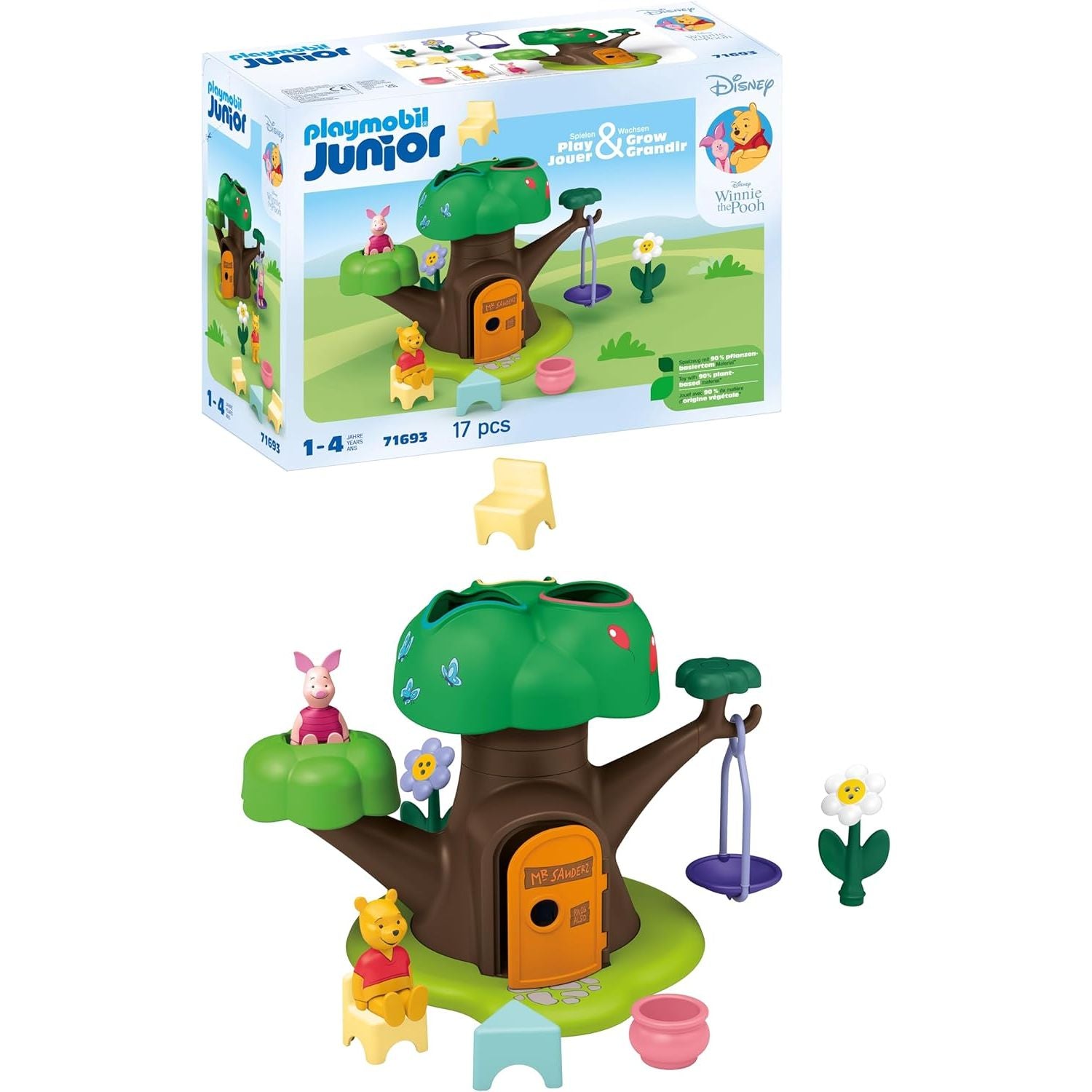 Playmobil - 71693 - Junior & Disney - La casa sull'albero di Winnie the Pooh