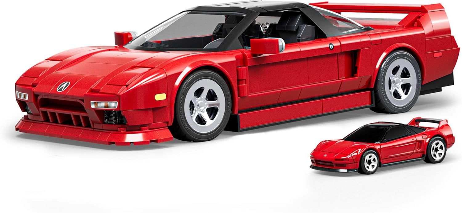 Mattel Brick Shop Hot Wheels - 90 Acura NSX Serie Elite - 876 pcs