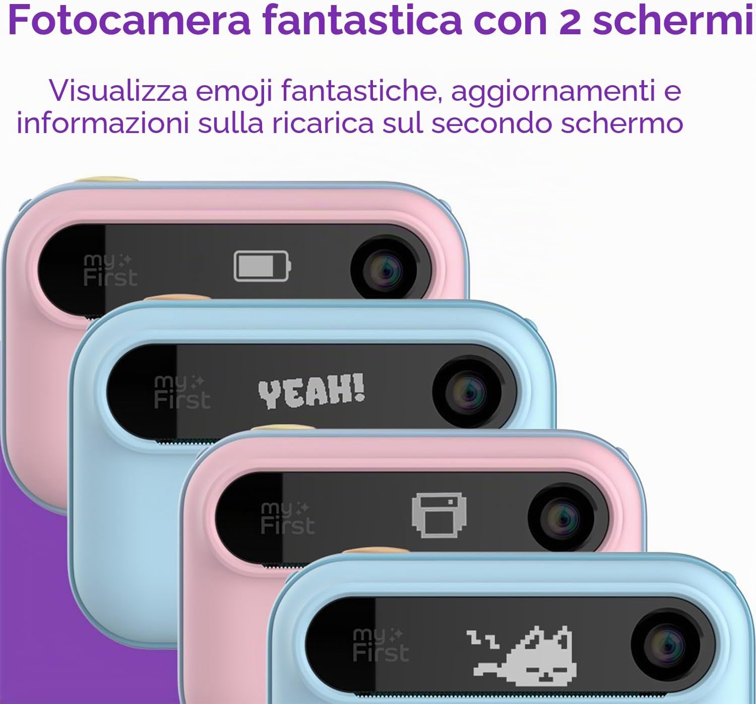 MYFIRST INSTA20 BUNDLE con 6 Rotoli di Carta e Borsa
