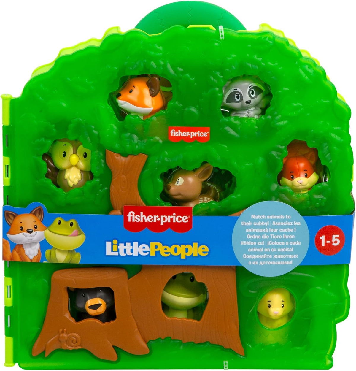 Fisher-Price Little People - Valigetta Gli Amici del Bosco