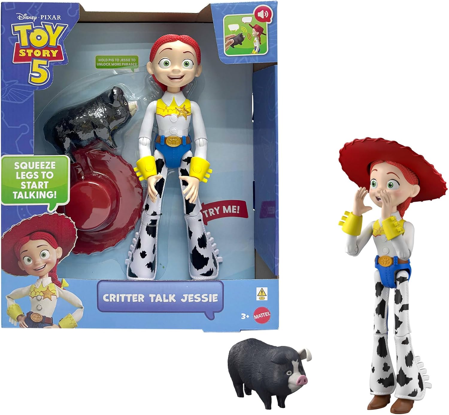 Mattel Disney Pixar Toy Story 5 - Critter Talk Jessie