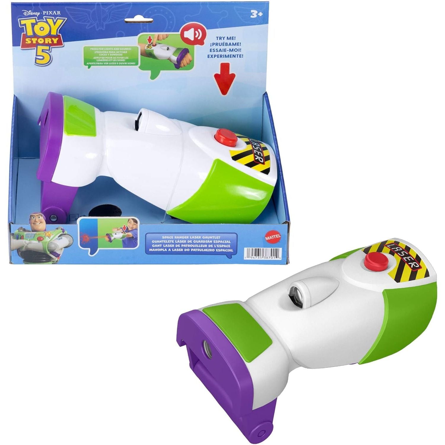 Mattel Disney Pixar Toy Story 5 - Guanto Laser da Space Ranger