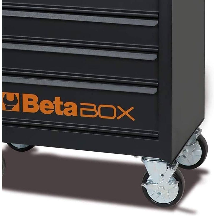 Beta Carrello Cassettiera Portautensili In Acciaio Con 6 Cassetti E Serratura Bloccaggio Colore Grigio Antracite