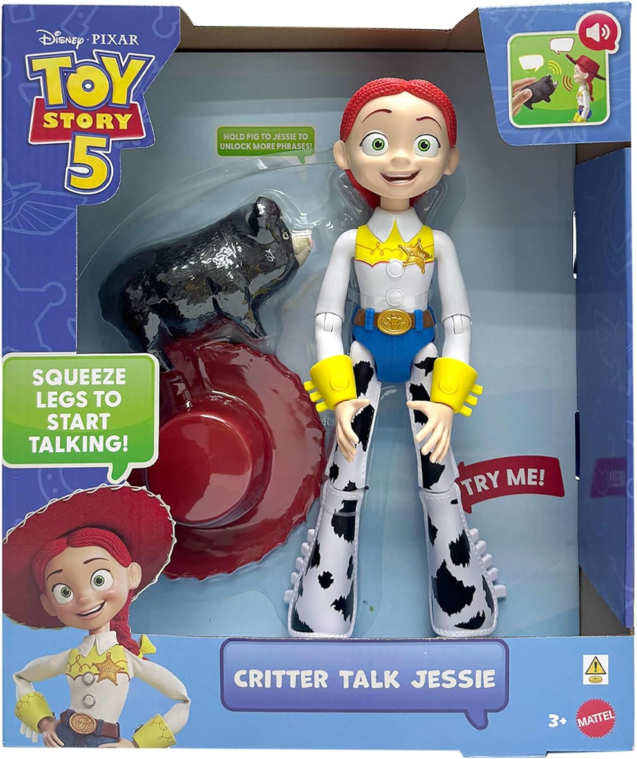 Mattel Disney Pixar Toy Story 5 - Critter Talk Jessie