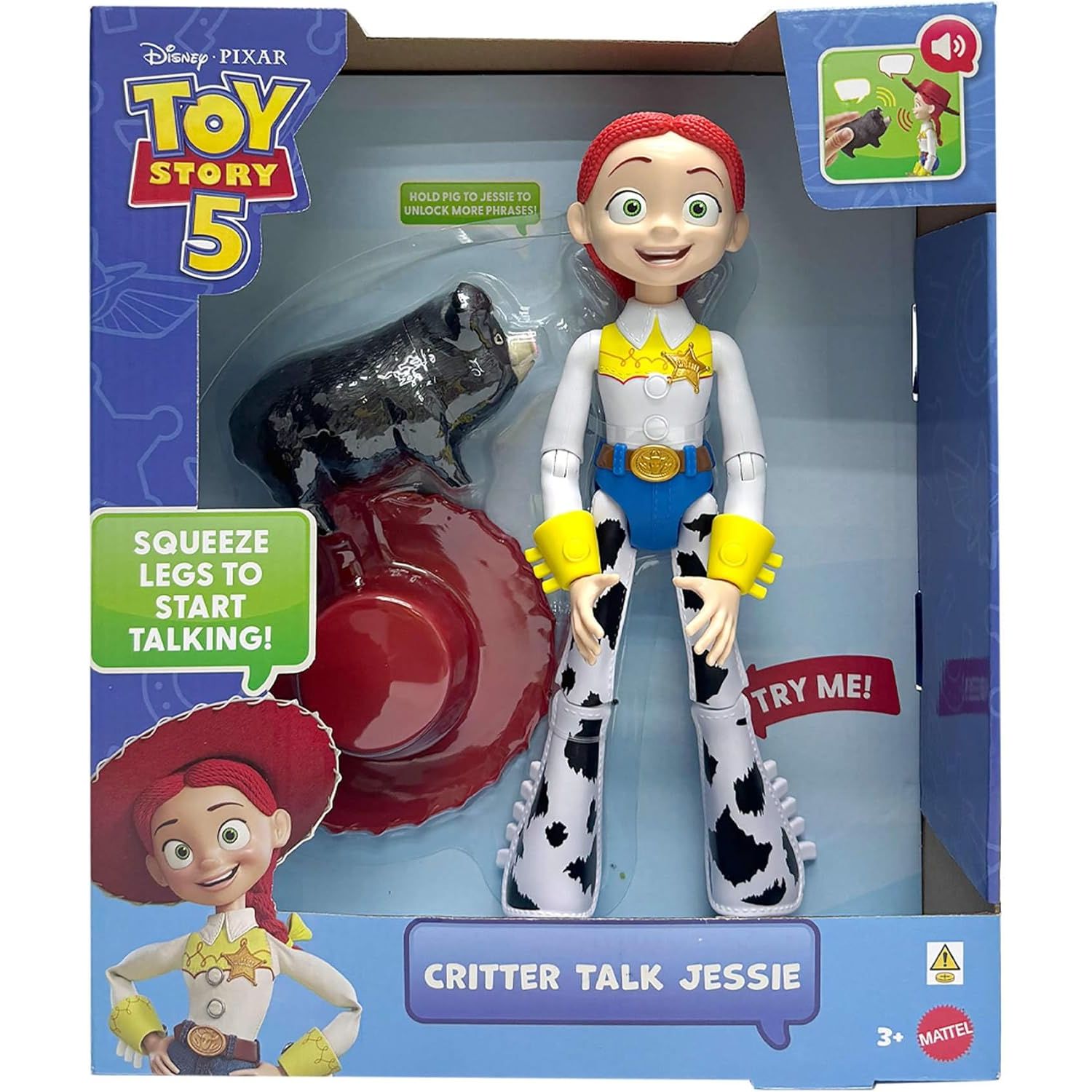 Mattel Disney Pixar Toy Story 5 - Critter Talk Jessie