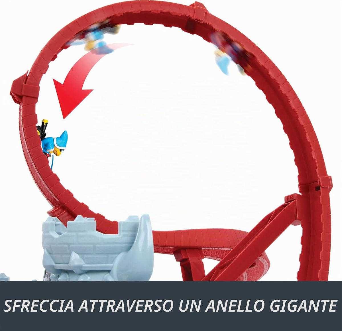 Hot Wheels - Mario Kart Bowser's Castle Raceway Playset