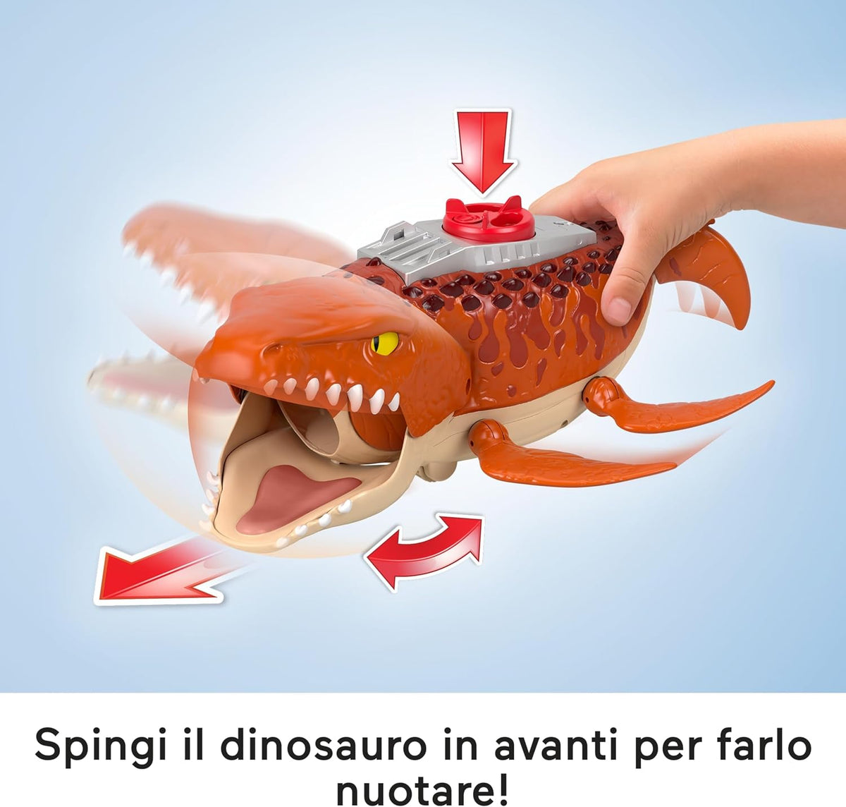 Imaginext JW - Mosasauro Acquatico