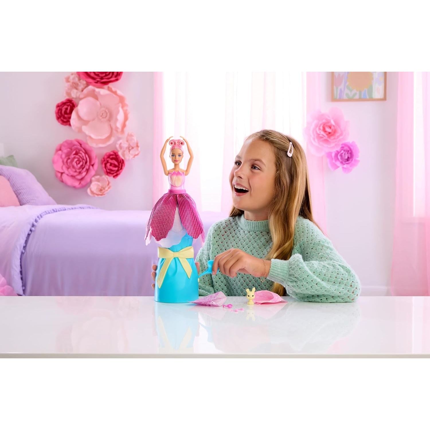 Barbie Petal Pop Tulipano Rosa