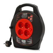 Velamp Avvolgicavo DOMREEL-10-DE  10 m, 4 prese Schuko