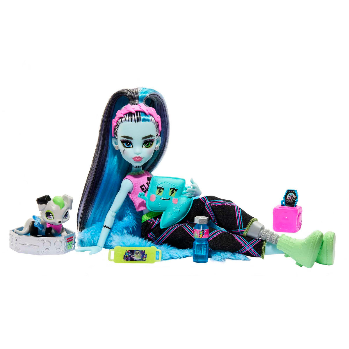 Monster High Frankie Stein, bambola Creepover Party 6