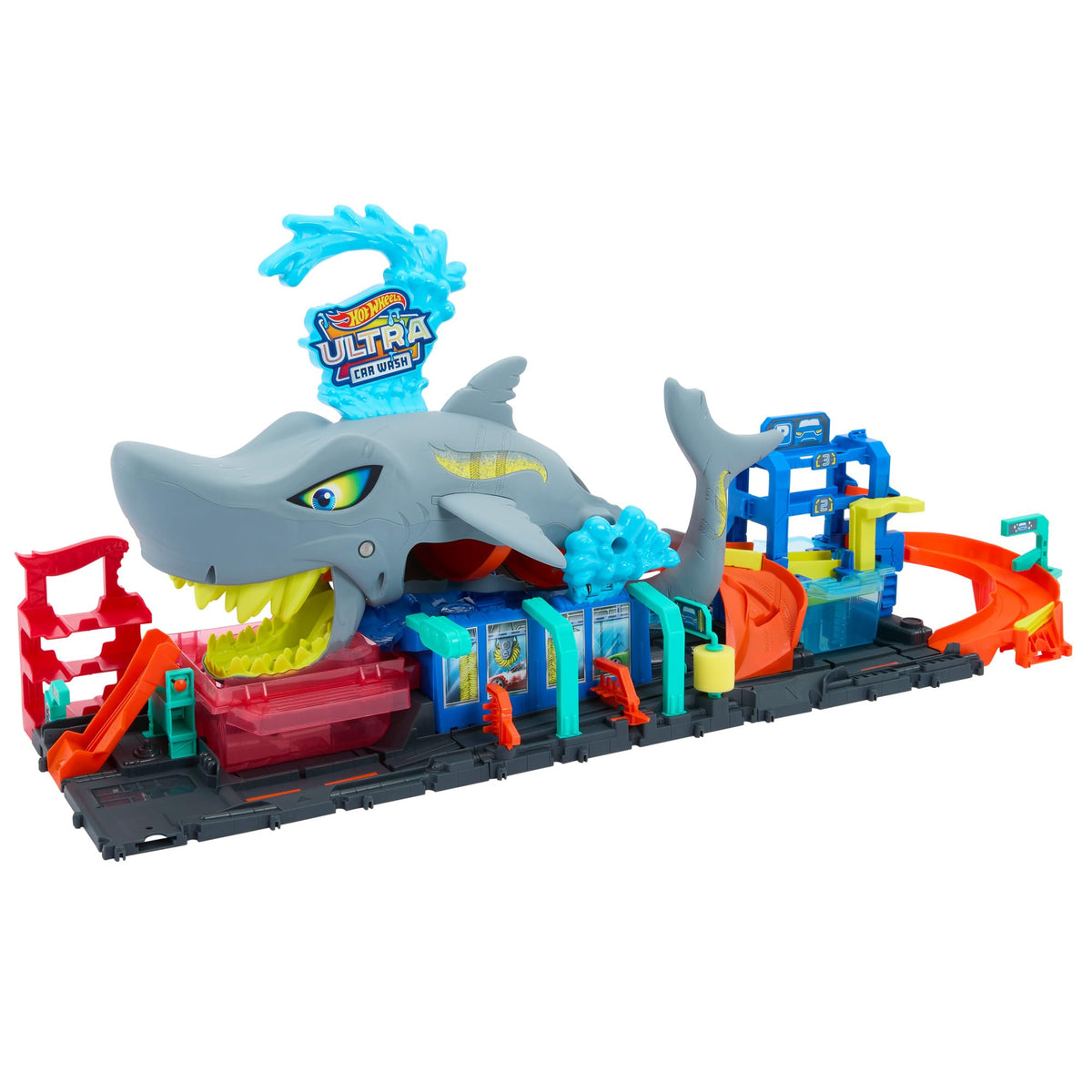 Hot Wheels Autolavaggio Mega Squalo Ultra Shark 4