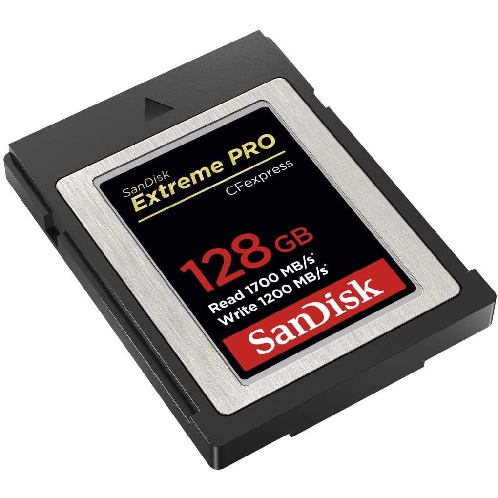 SanDisk EXTREME PRO CFEXPRESS CARD TYPE B 1700/1200 MB/s 128GB