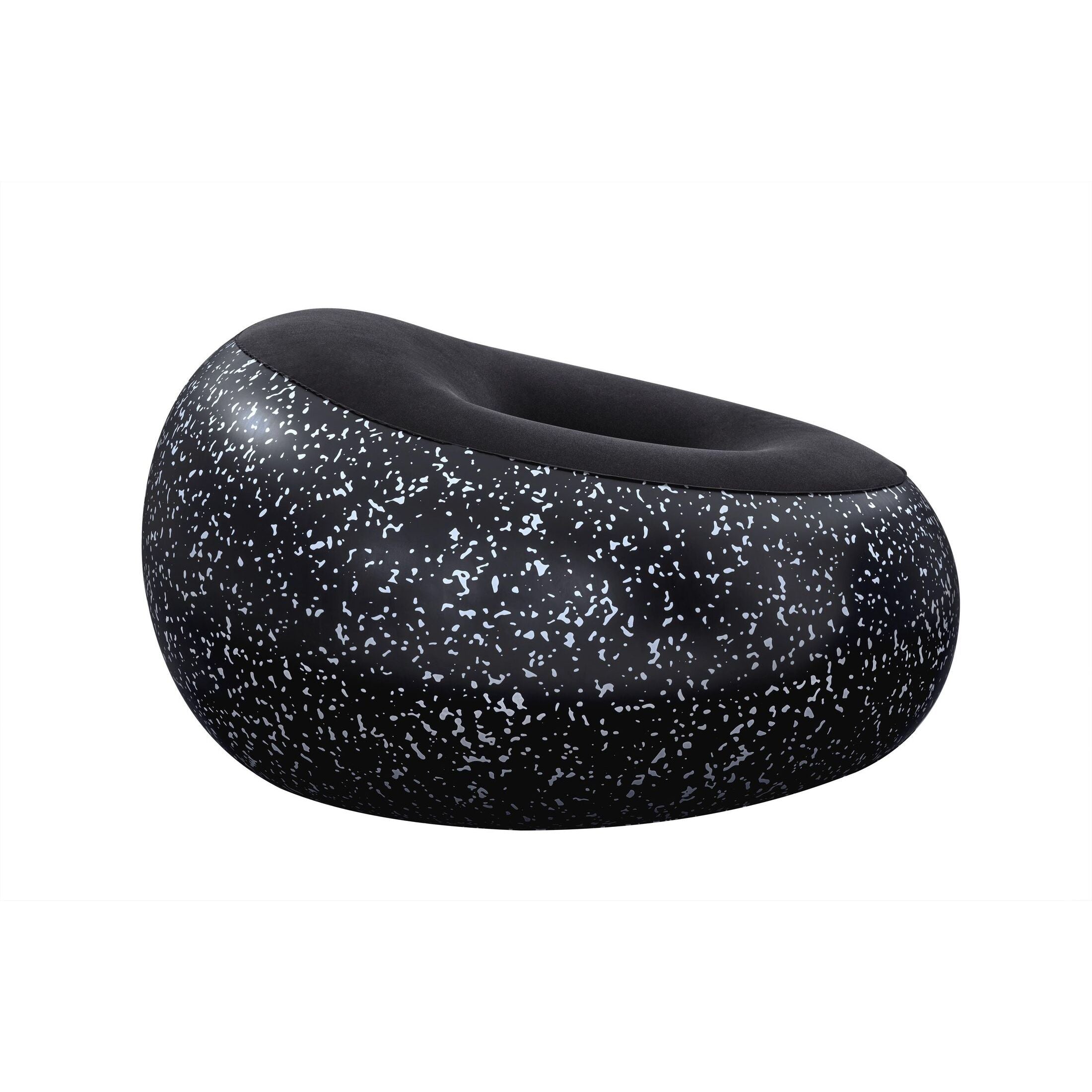 Bestway Poltrona Pouf Gonfiabile – seduta morbida regolabile, 112x112x66 cm