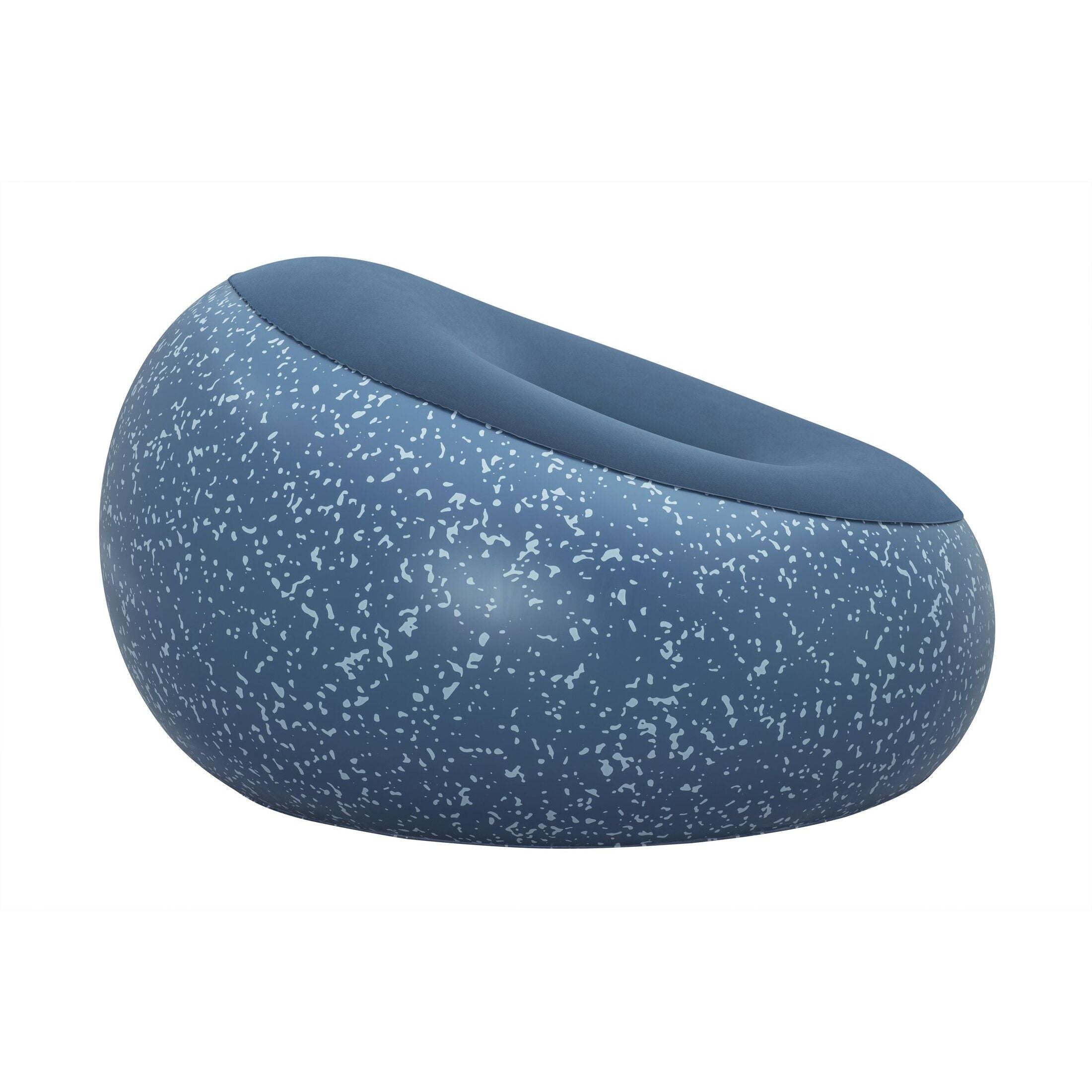 Bestway Poltrona Pouf Gonfiabile – seduta morbida regolabile, 112x112x66 cm