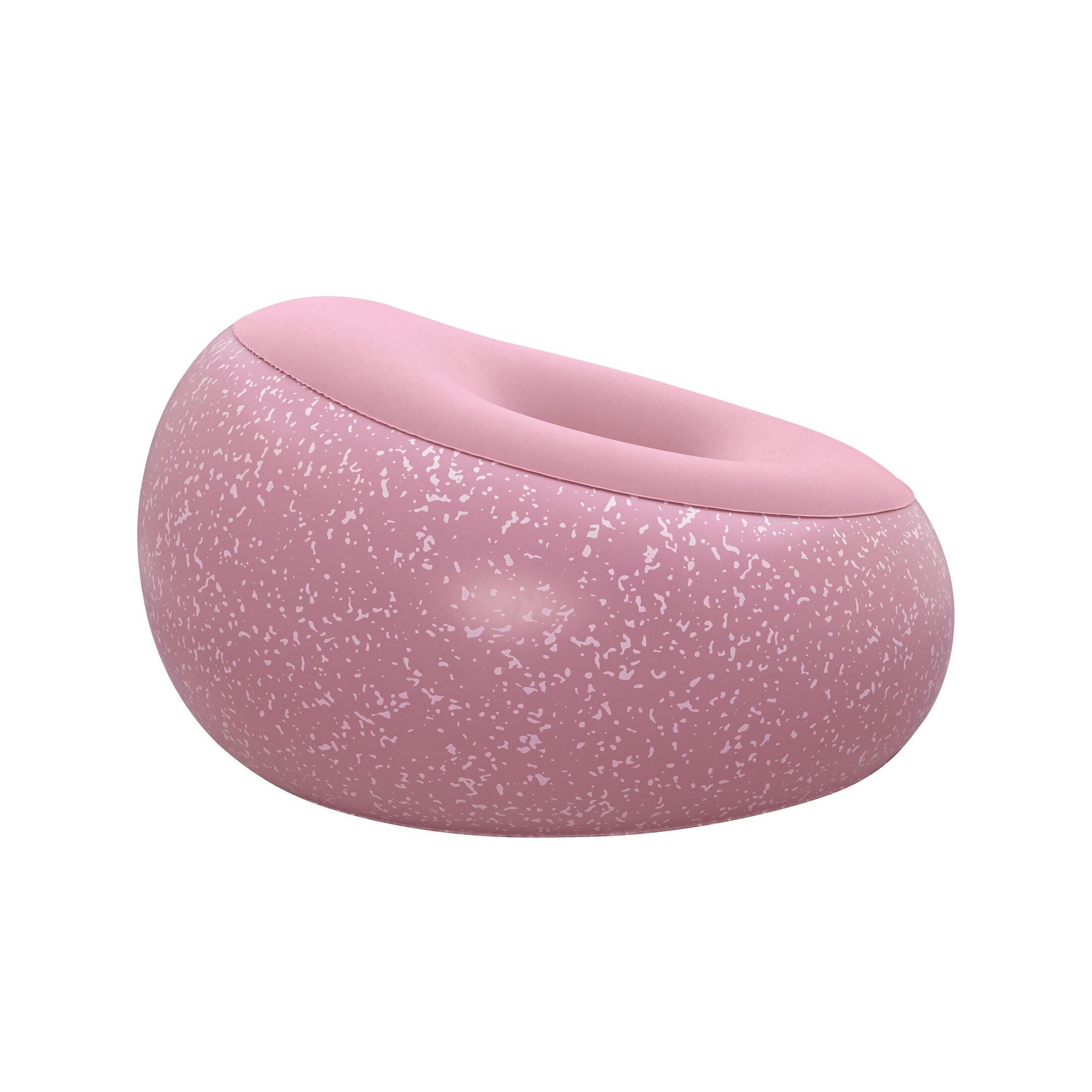 Bestway Poltrona Pouf Gonfiabile – seduta morbida regolabile, 112x112x66 cm
