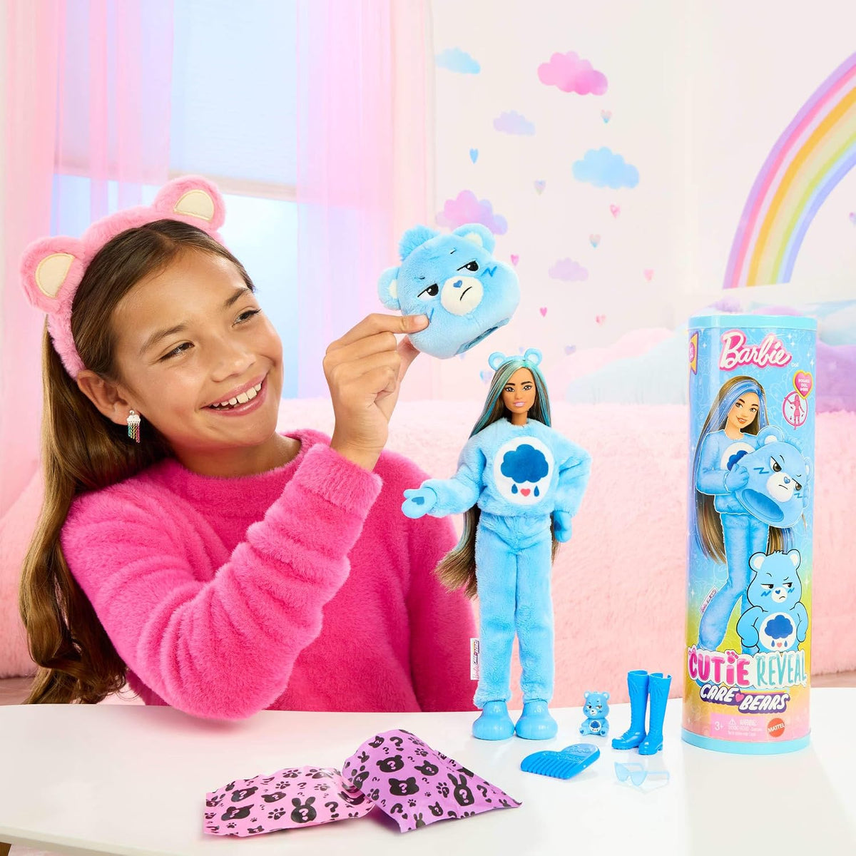 Barbie - Cutie Reveal Care Bears Brontolorso