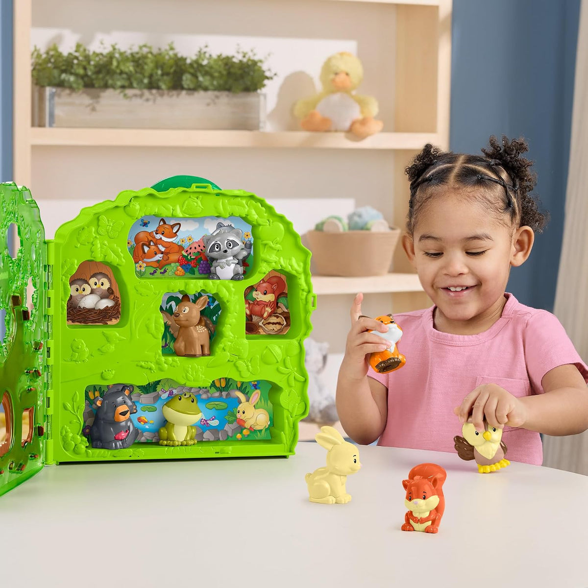 Fisher-Price Little People - Valigetta Gli Amici del Bosco