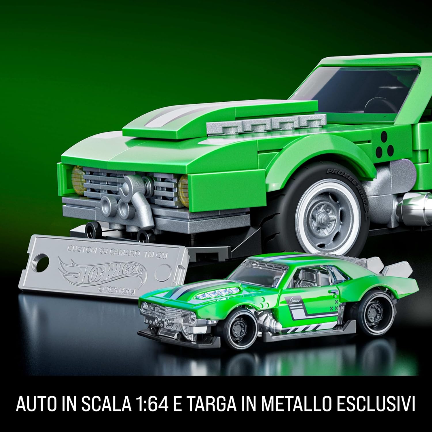 Mattel Brick Shop Hot Wheels - Custom ’68 Camaro Serie Speed - 289 pcs
