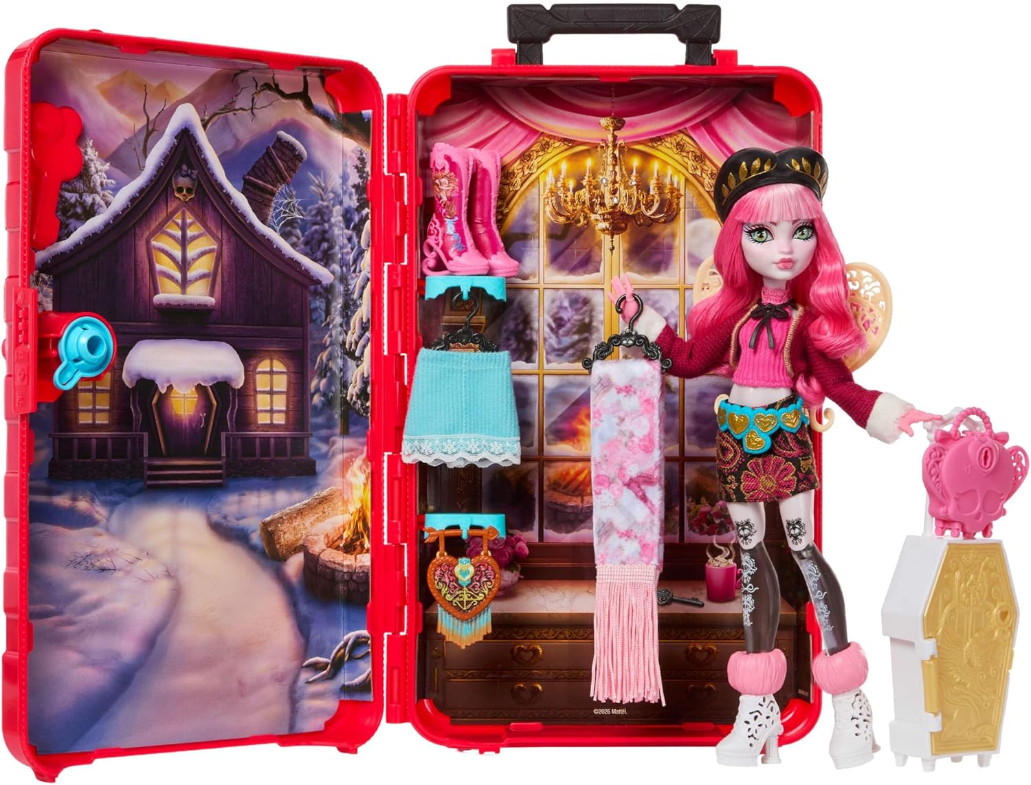 Monster High Segreti da Brivido - Cupid Asteria Destinazione Vacanza da brivido in baita