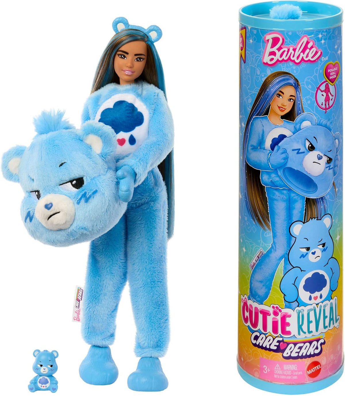 Barbie - Cutie Reveal Care Bears Brontolorso