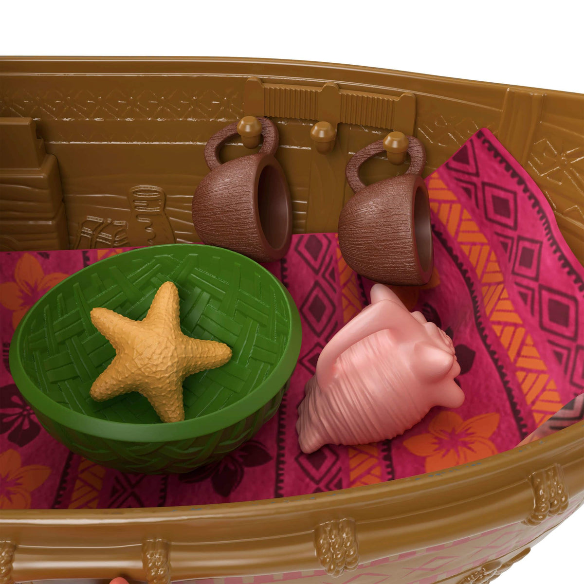 Mattel Brick Shop Playset canoa di Vaiana, 38 cm 4
