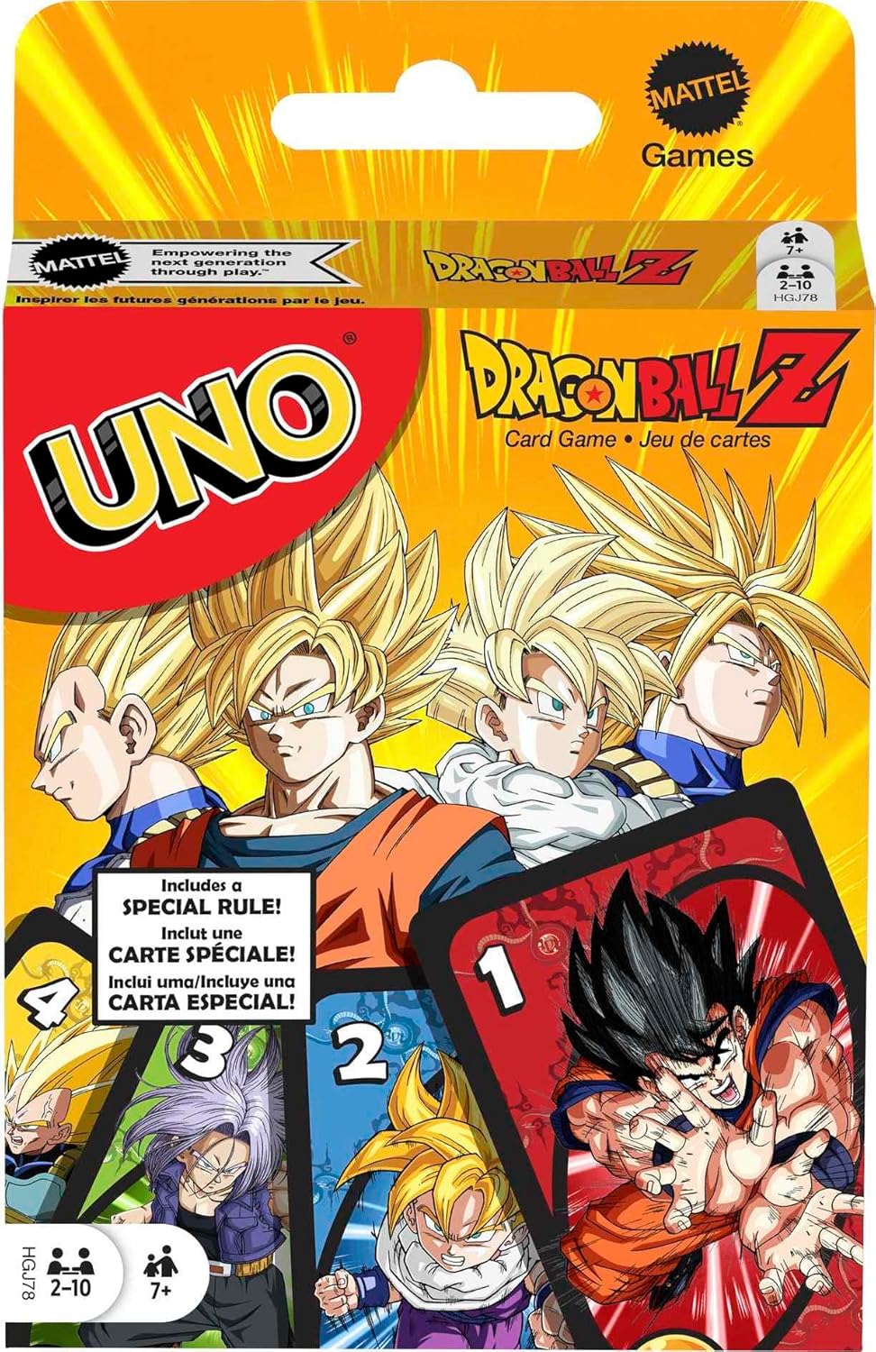 Mattel UNO Dragon Ball Z