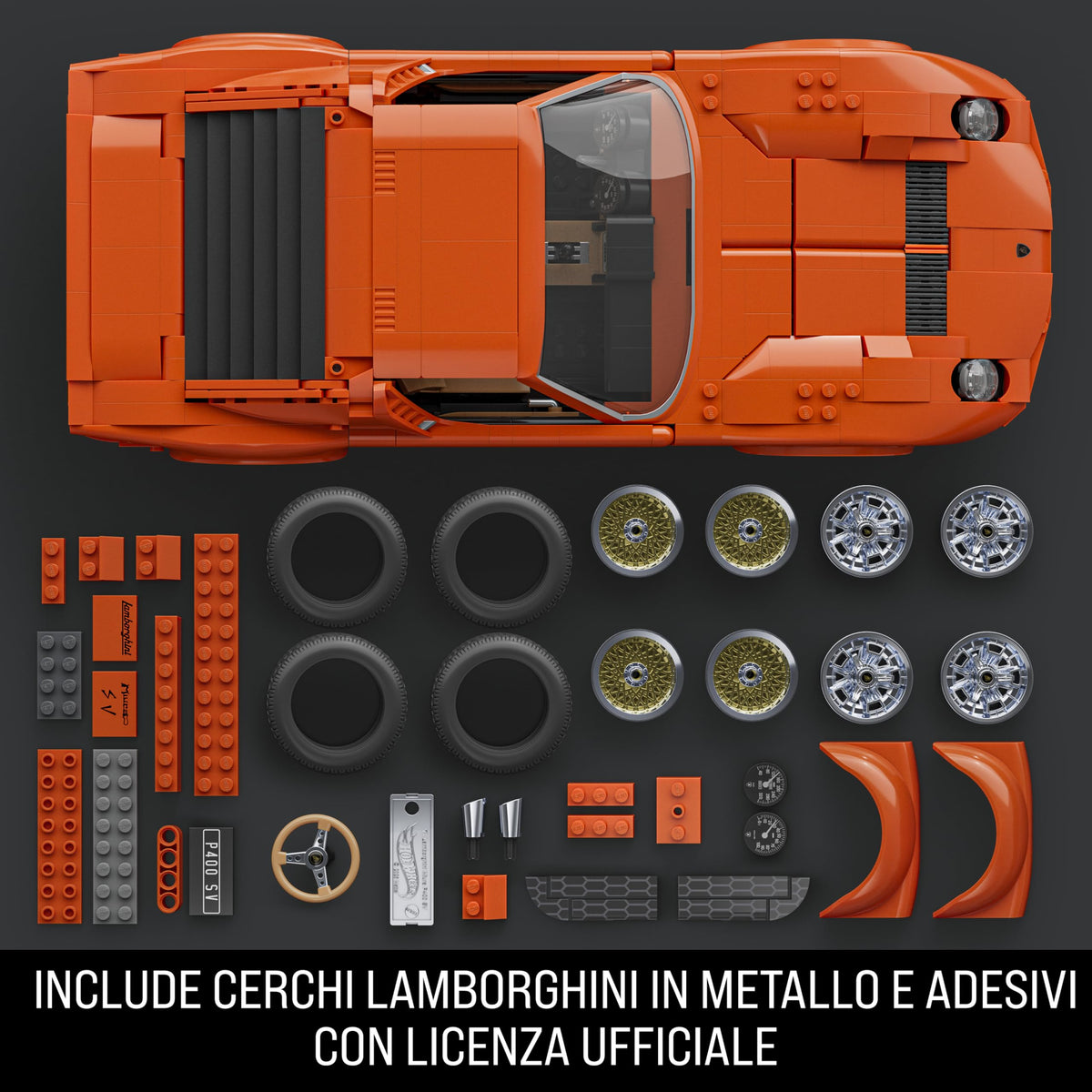 Mattel Brick Shop Lamborghini Miura P400 SV 4