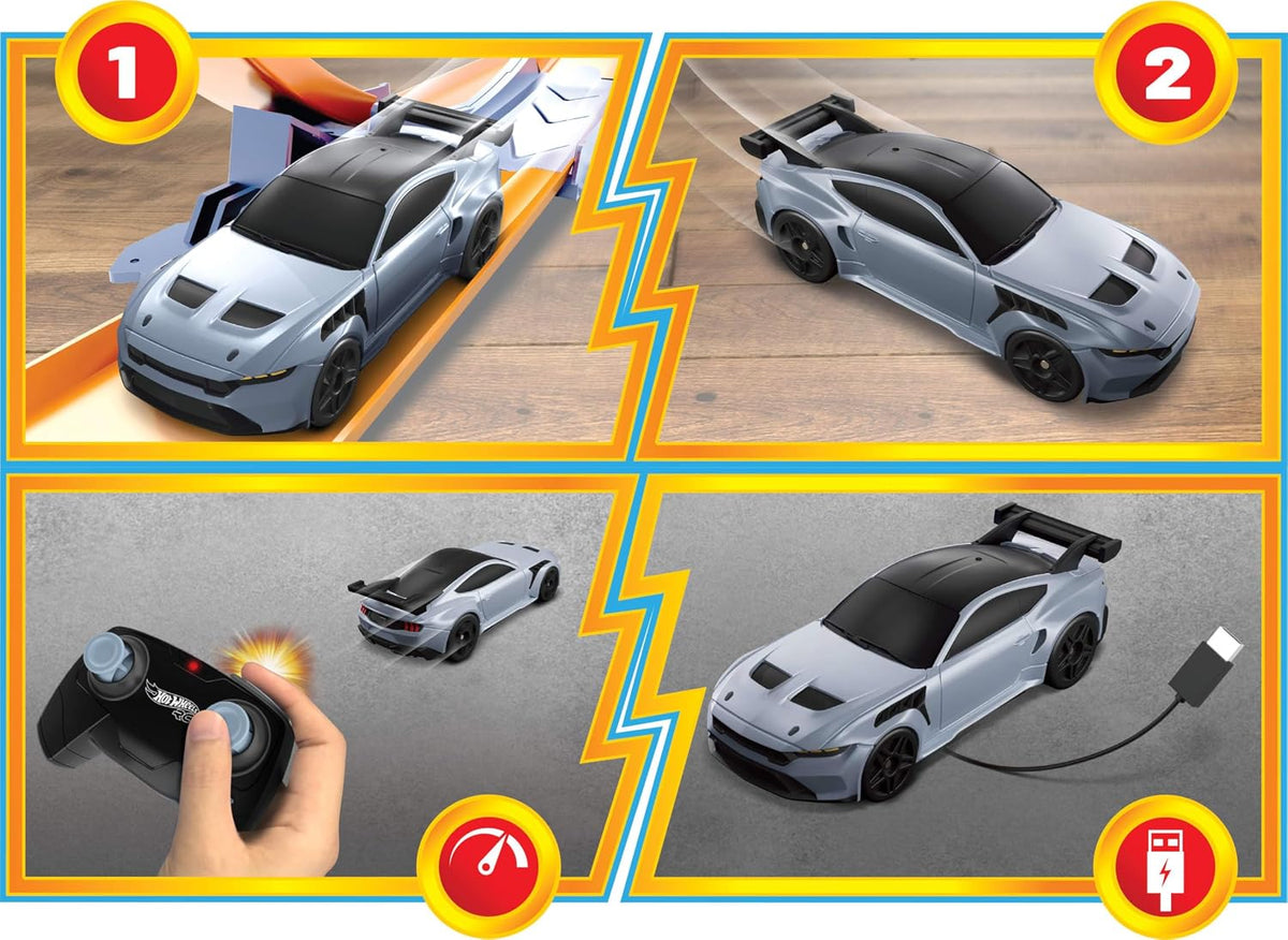 Hot Wheels RC - Ford Mustang GTD 1:64 Macchina Telecomandata