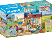 Playmobil - 71352 - Horses of Waterfall - Stalla con Veterinario