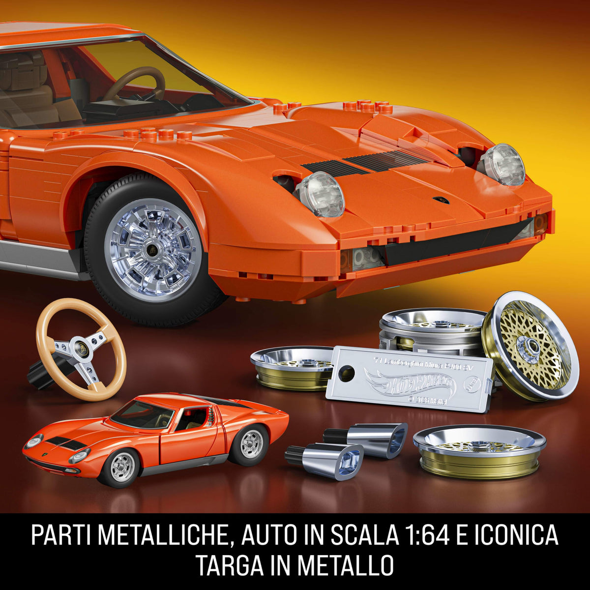 Mattel Brick Shop Lamborghini Miura P400 SV 5