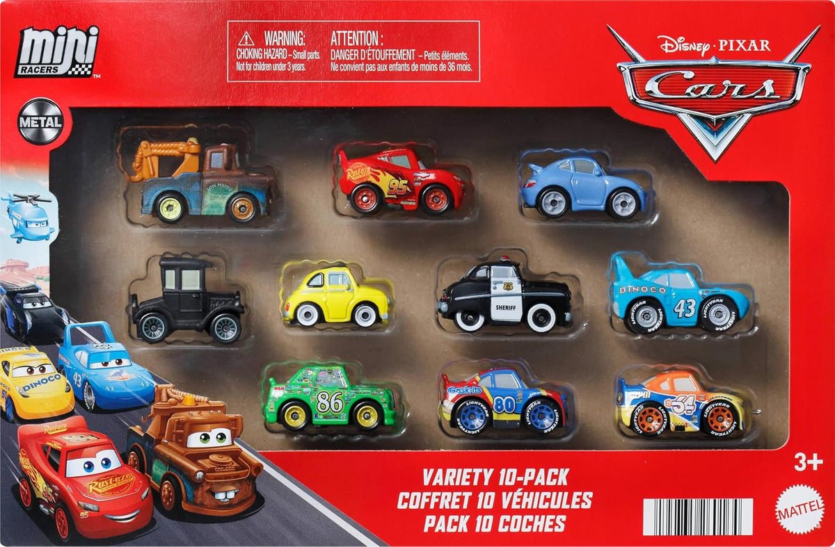 Mattel CARS - Set 10 Mini Racers