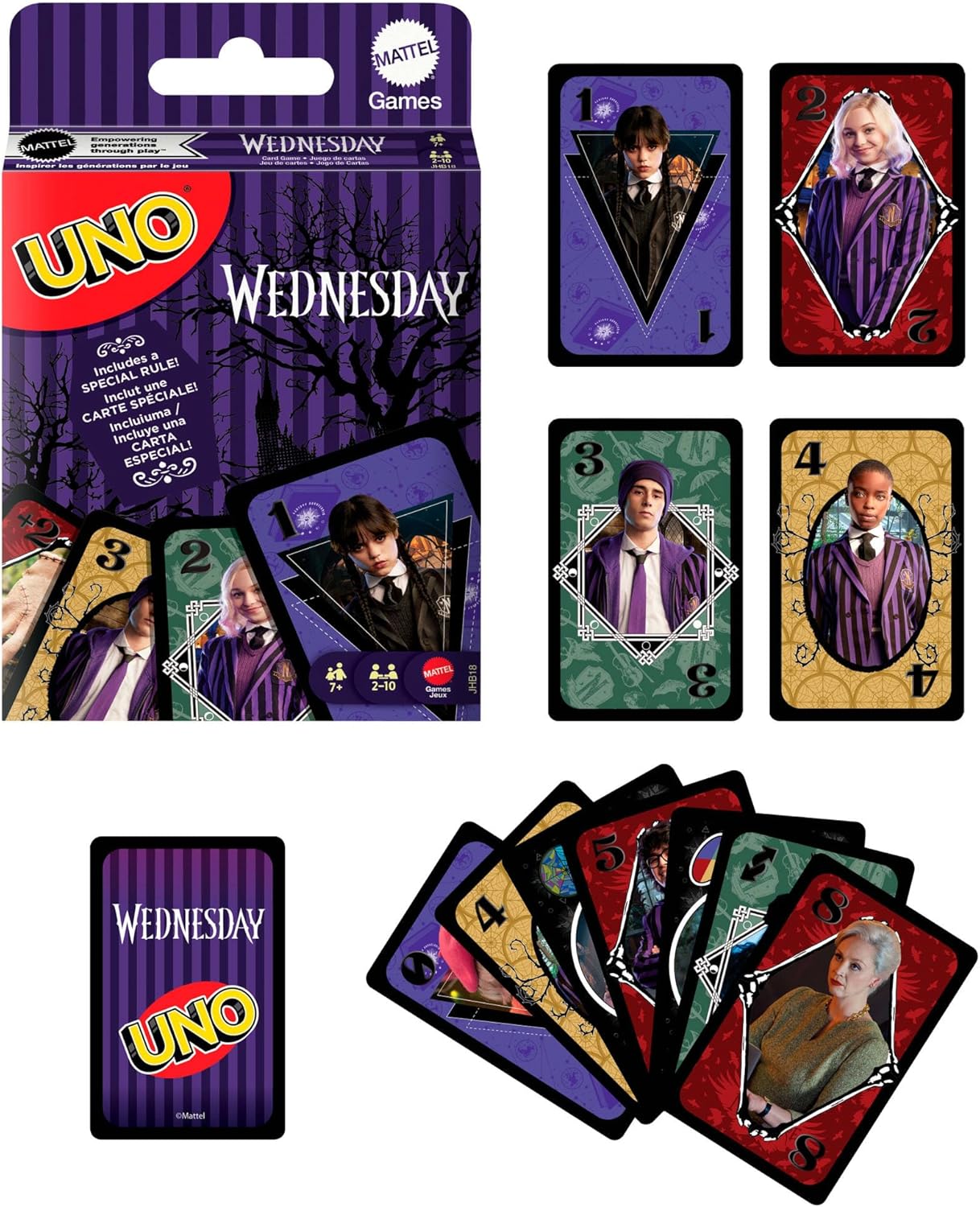 Mattel UNO Wednesday