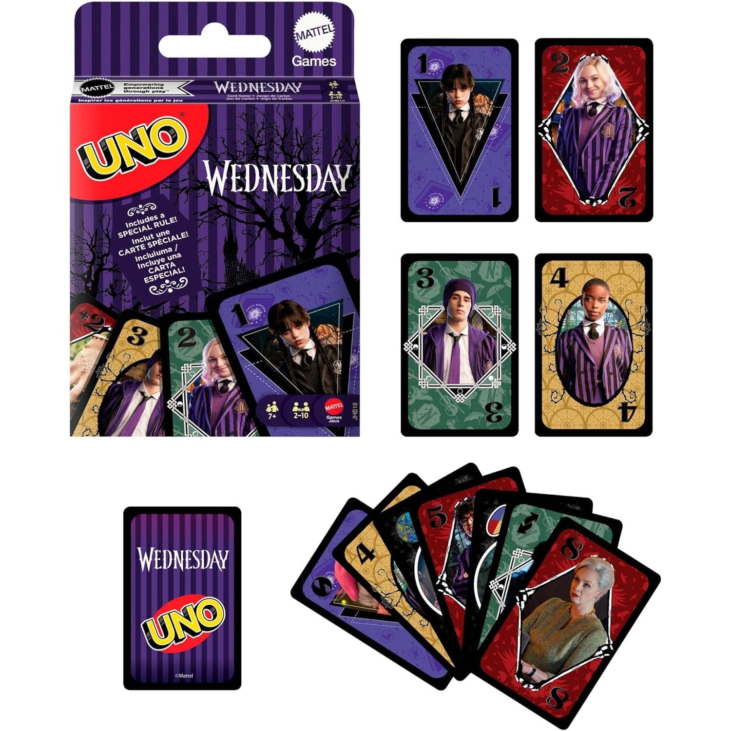 Mattel UNO Wednesday