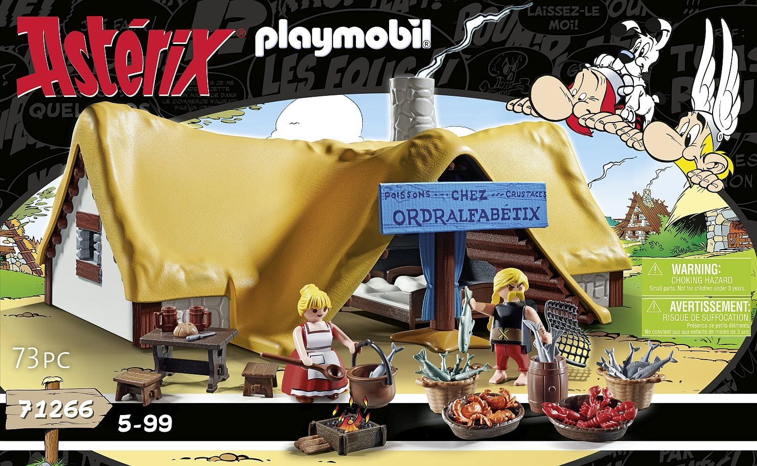 Playmobil - 71266 - Asterix - La capanna di Ordinalfabetix
