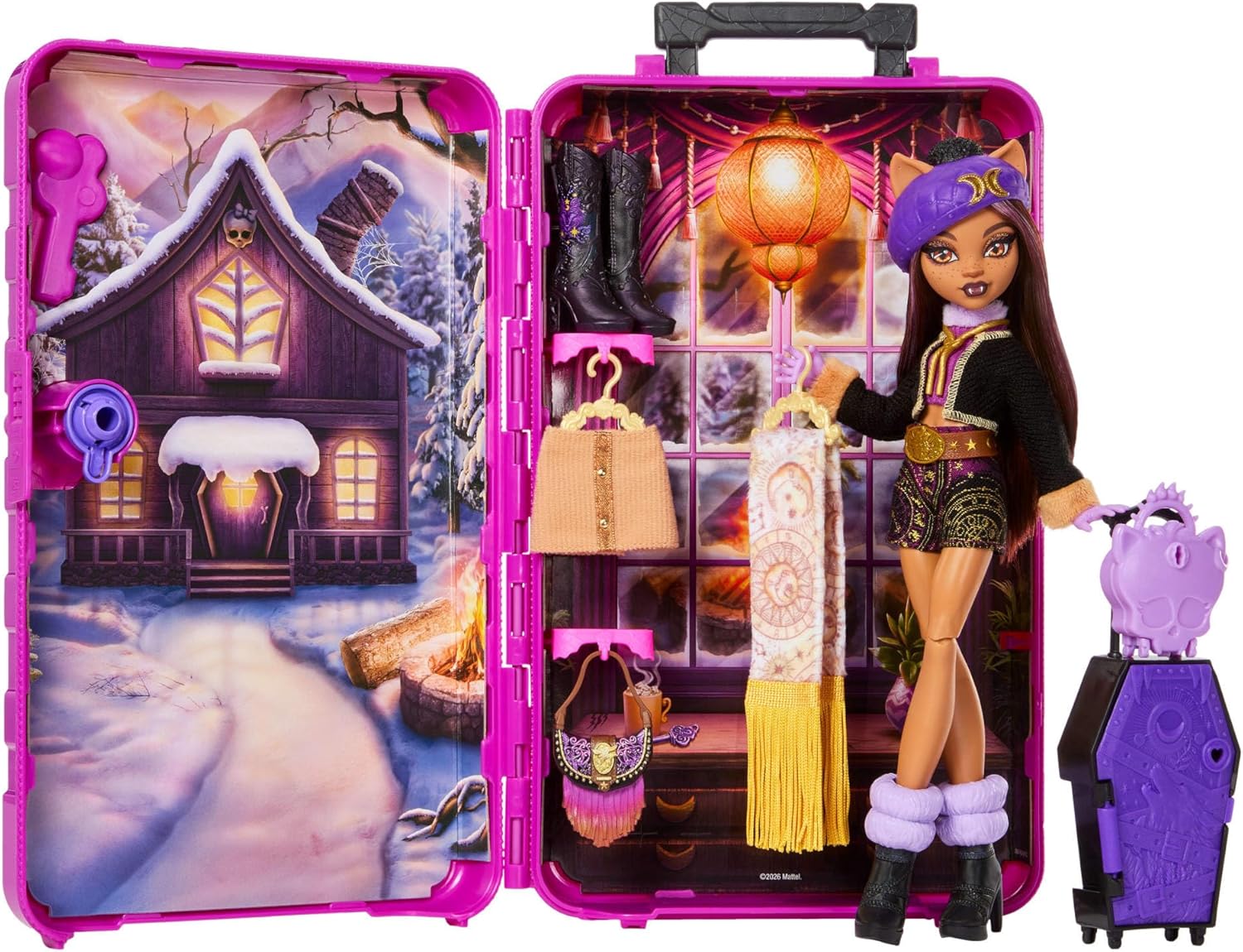 Monster High Segreti da Brivido - Clawdeen Wolf Destinazione Vacanza da brivido in baita
