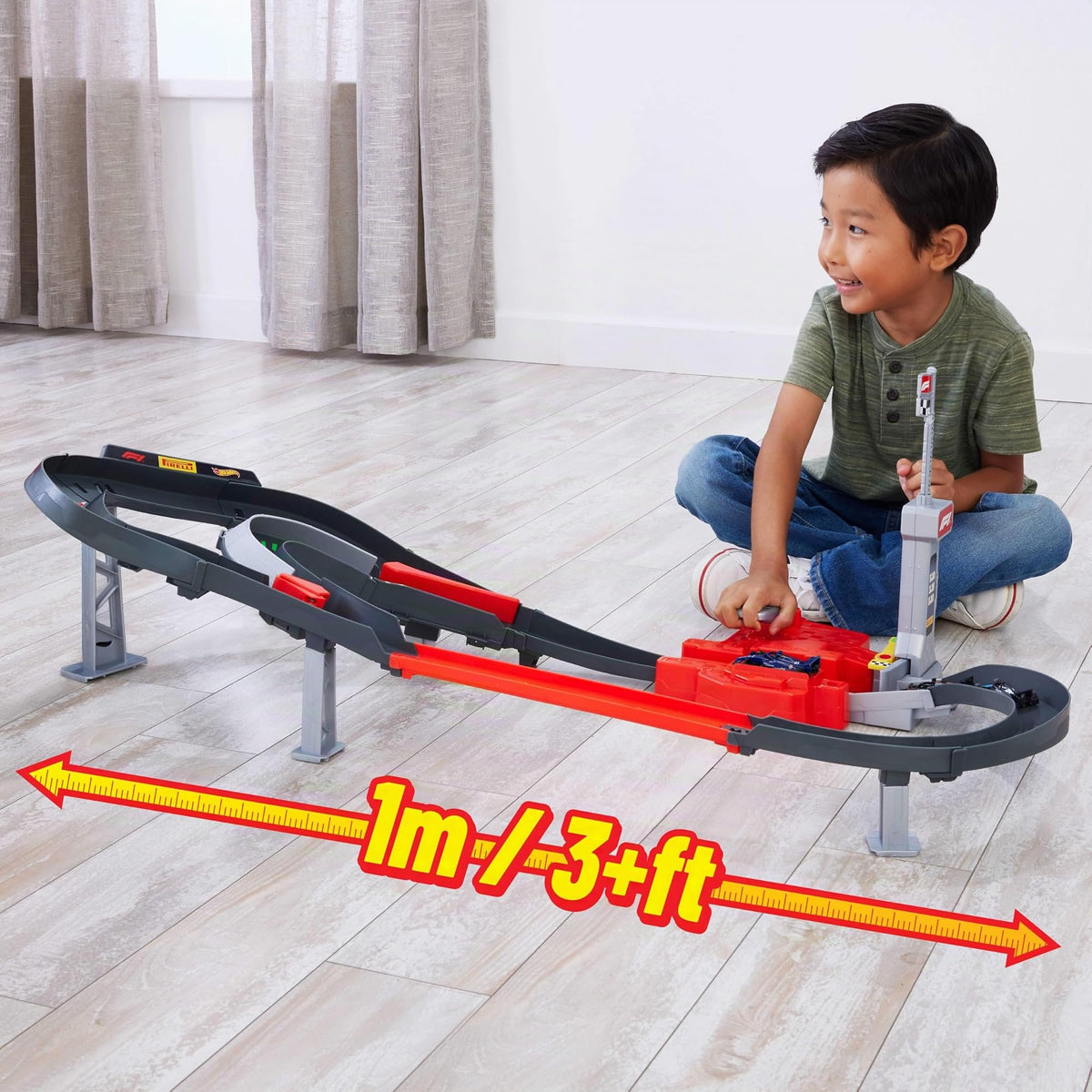 Hot Wheels Circuito Sprint con 3 macchinine 3