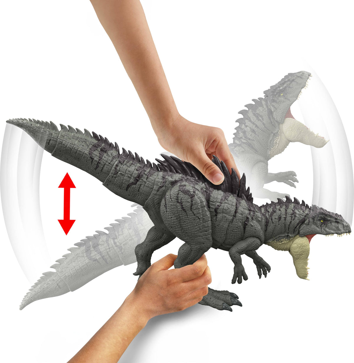 Mattel Jurassic World Fauci Colossali Giganotosauro Action Figure 3