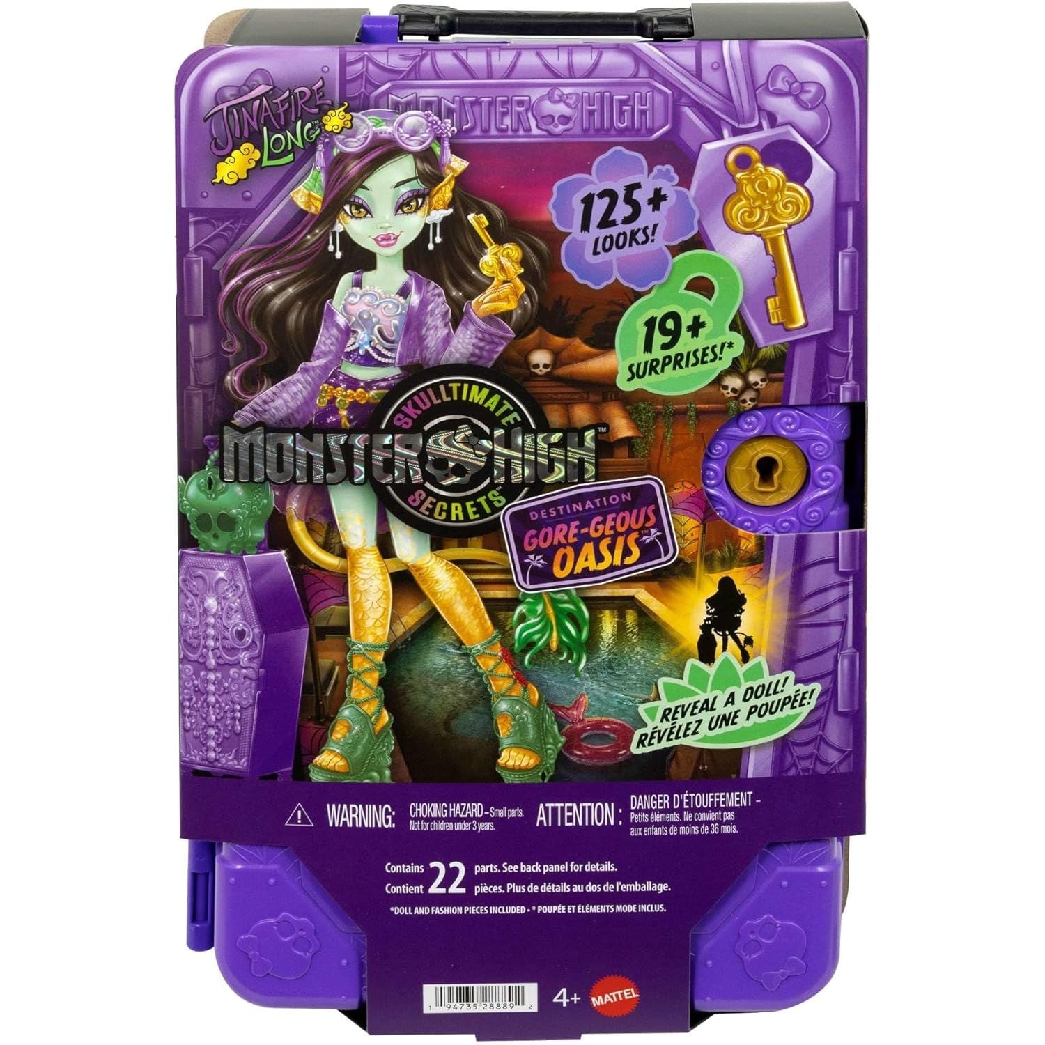 Monster High Segreti da Brivido - Jinafire Long Destinazione Oasi di Gore-geous